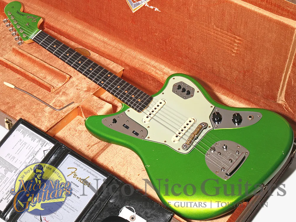 2024 Fender Custom Shop 1964 Jaguar Journeyman Relic PHC Lime