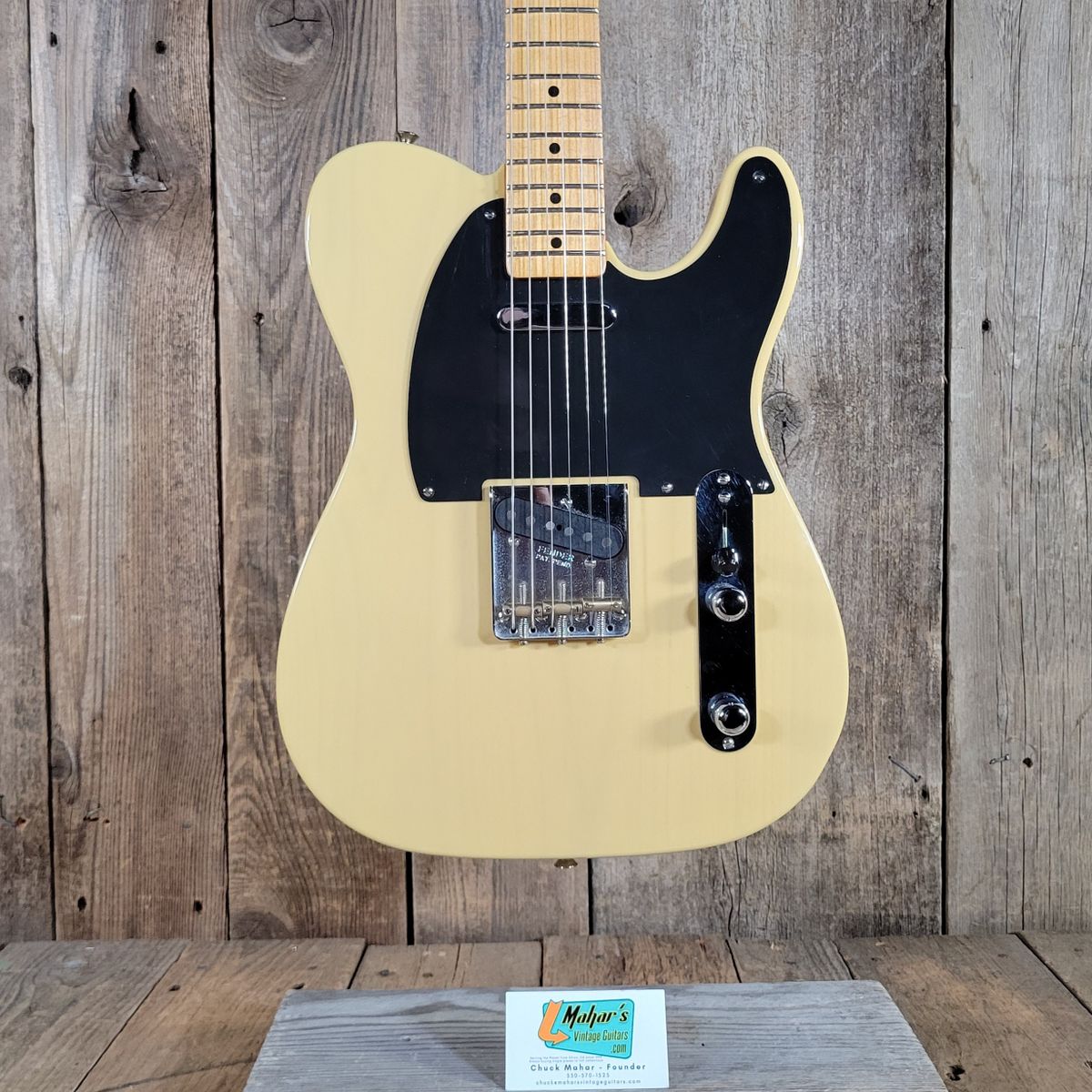 2024 Fender Telecaster Vintera II 50s Nocaster Blackguard Blonde