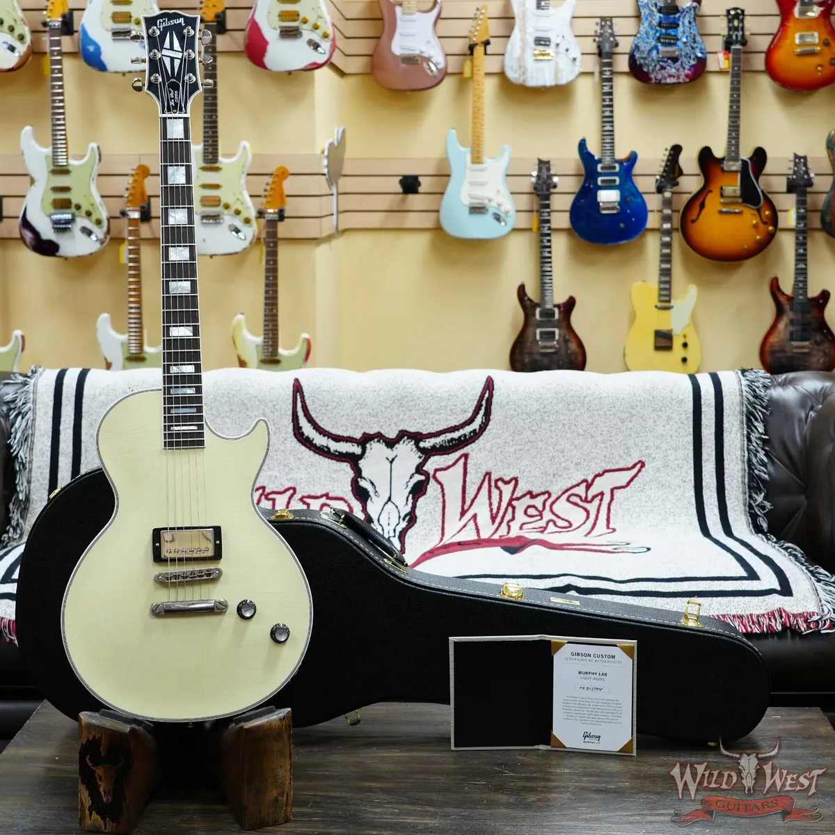 2024 Gibson Custom Shop M2M Single Humbucker Les Paul Custom Classic ...