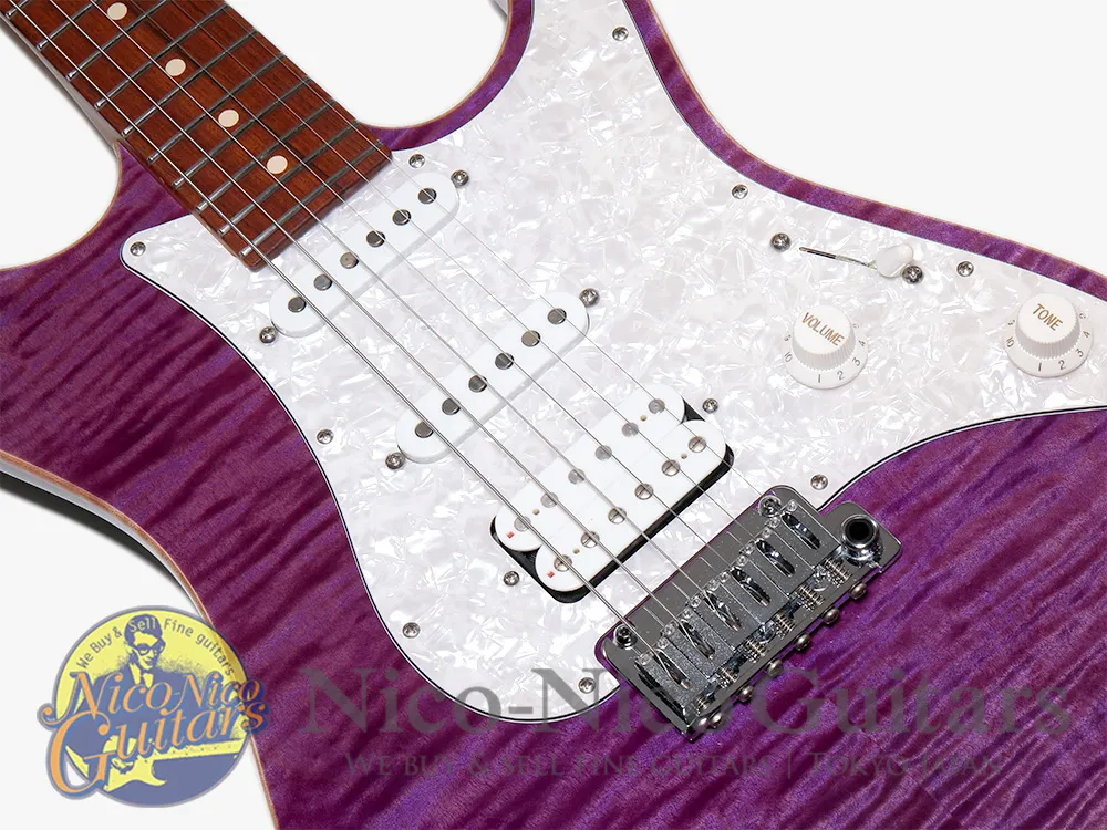 2024 Suhr Guitars J Select Standard Plus Trans Purple - Gbase