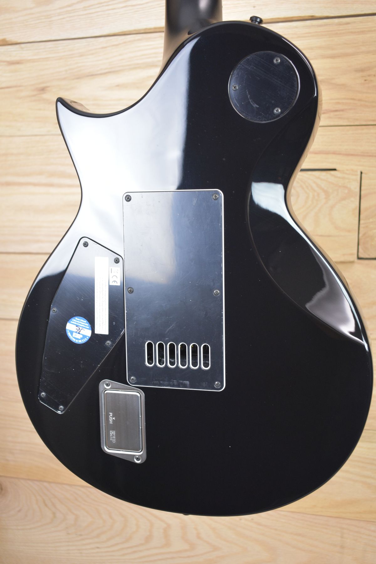 2025 ESP E-II Eclipse FT Ever Tune Black > Guitars Electric Solid
