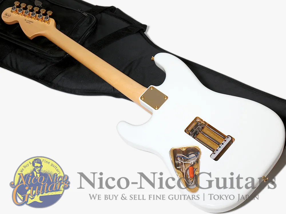 2025 Fender Made In Japan Ken Stratocaster Experiment #1 White - Gbase