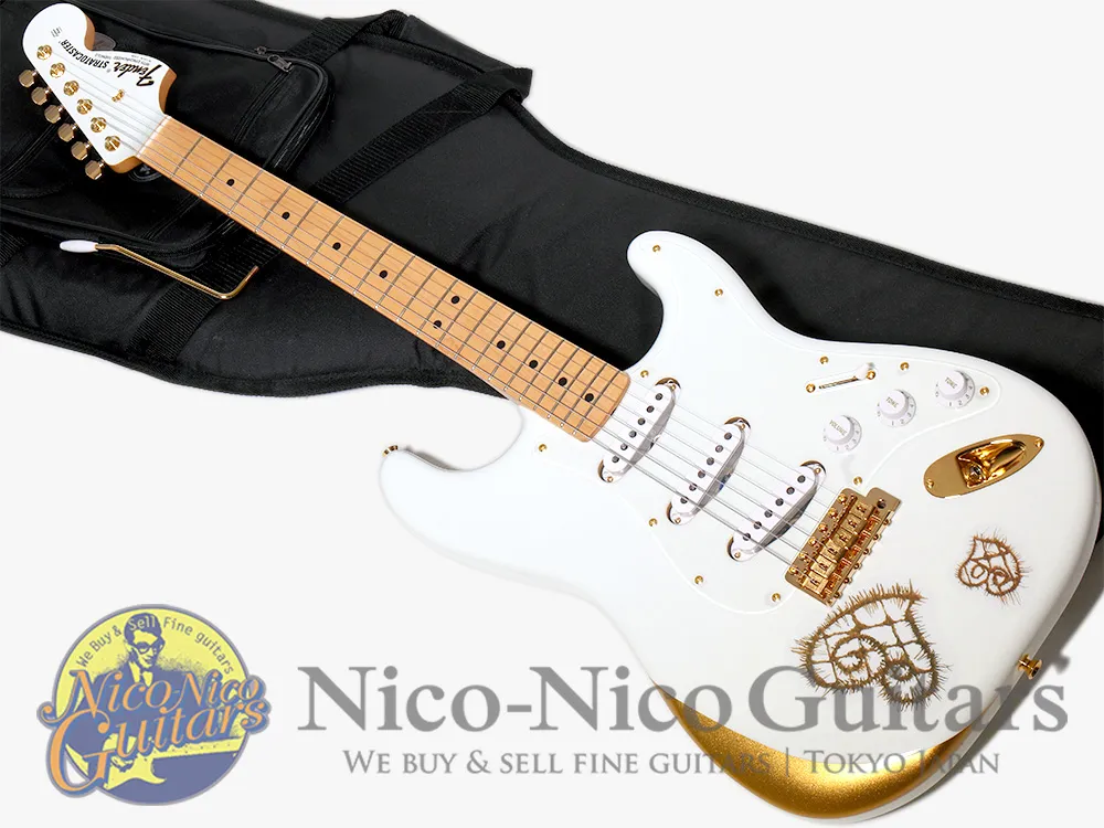 2025 Fender Made In Japan Ken Stratocaster Experiment #1 White - Gbase
