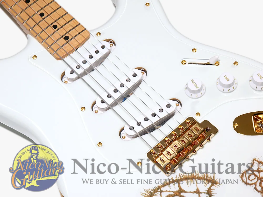 2025 Fender Made In Japan Ken Stratocaster Experiment #1 White - Gbase