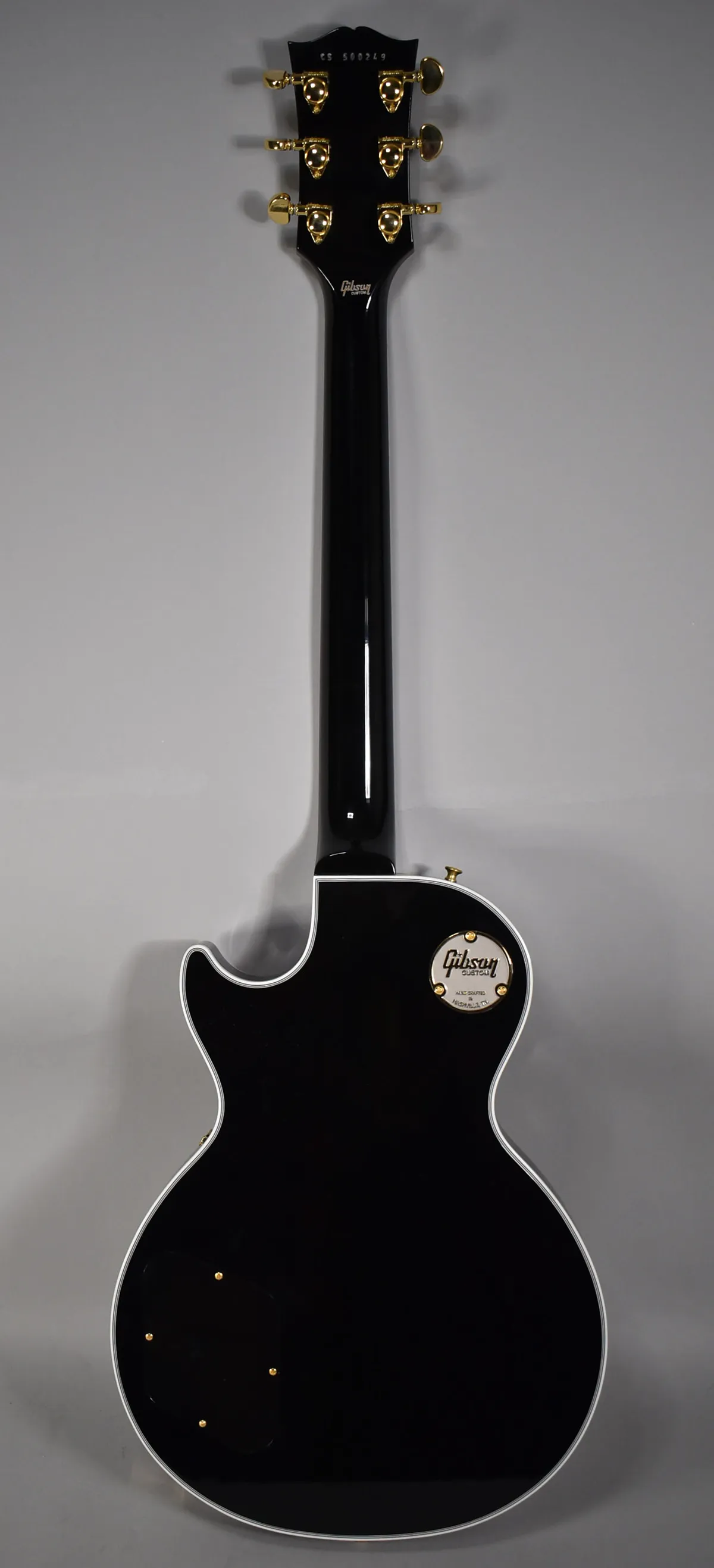2025 Gibson Custom Les Paul Custom Gloss Ebony w/OHSC - Gbase