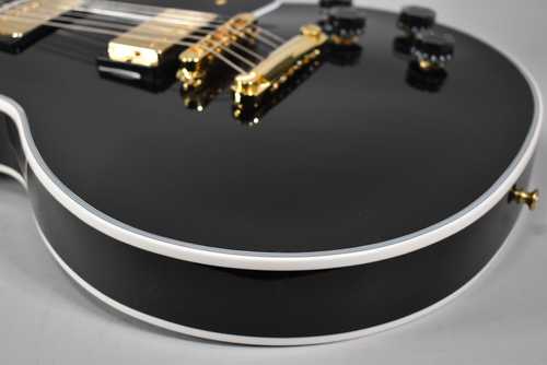2025 Gibson Custom Les Paul Custom Gloss Ebony w/OHSC - Gbase