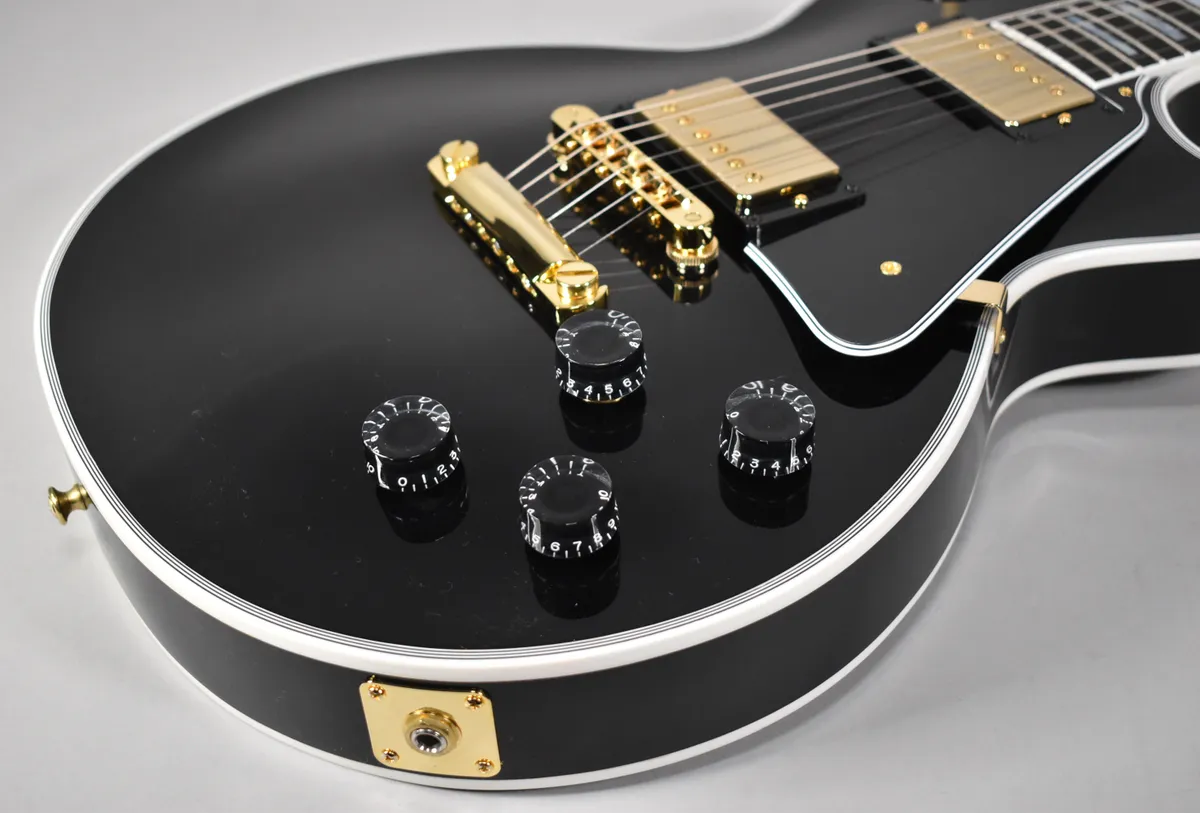 2025 Gibson Custom Les Paul Custom Gloss Ebony w/OHSC - Gbase