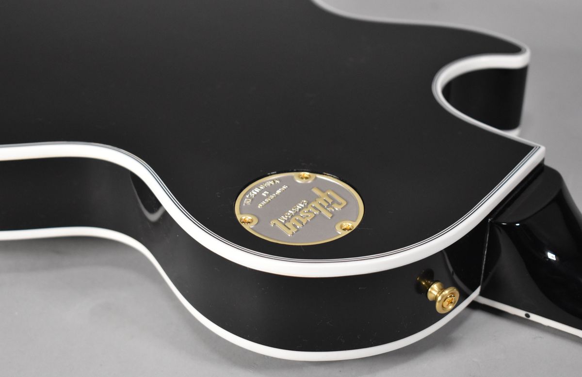2025 Gibson Custom Les Paul Custom Gloss Ebony w/OHSC - Gbase