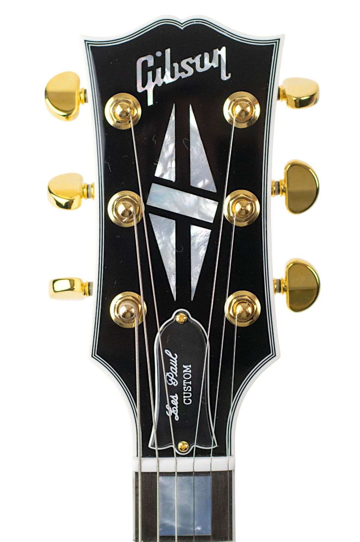 2025 Gibson Custom Shop Les Paul Custom Alpine White - Gbase