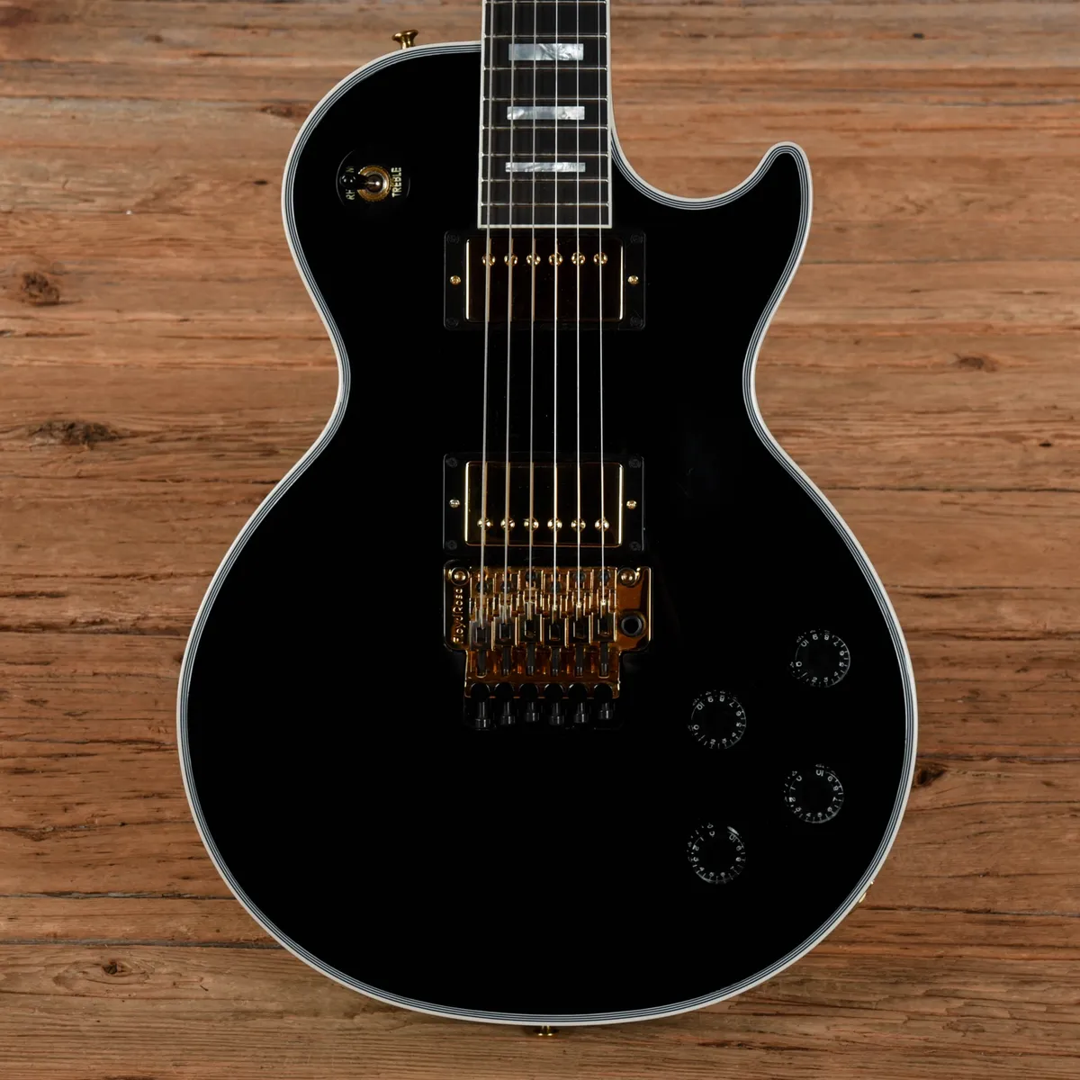 2025年製 Gibson Les Paul Custom, Ebony FB Gibson Custom Les Paul Custom Axcess Ebony 2025 - Gbase