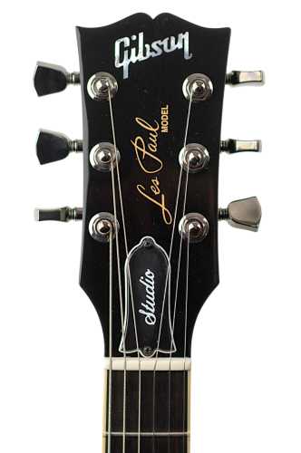 2025 Gibson Les Paul Studio Session Transparent Ebony Burst - Gbase