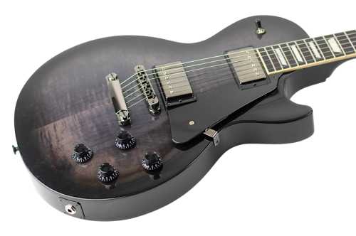 2025 Gibson Les Paul Studio Session Transparent Ebony Burst