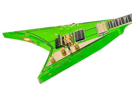 2025 Jackson Custom Shop Randy Rhoads 2H FR Relic Kawasabi Green w