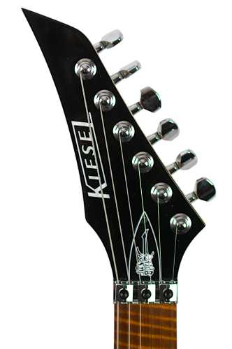 2025 Kiesel Jason Becker Yin Yang Black & Green - Gbase