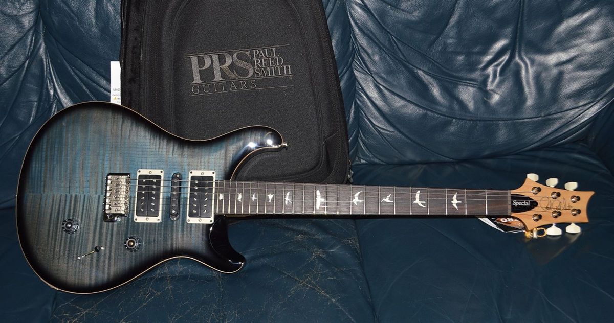 2025 PRS CE24 Special Limited Edition Faded Blue Smokeburst