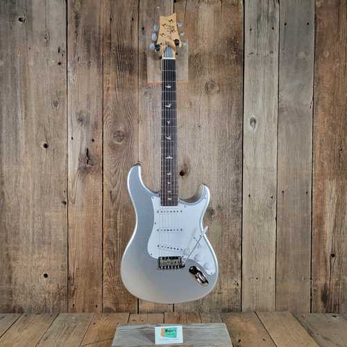 2025 PRS SE Silver Sky Strat John Mayer Model RW Silver Sparkle