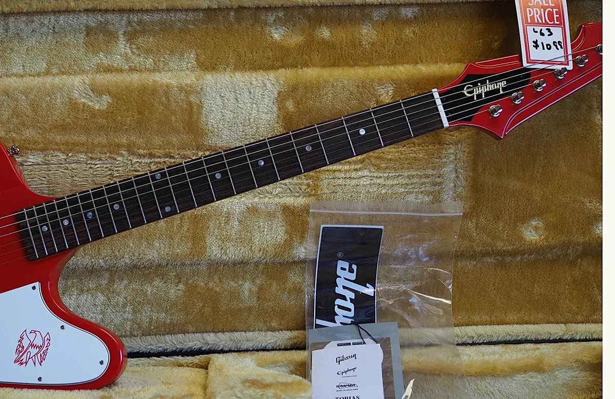 2026年2月発売の新製品　新品　Epiphone Firebird 2026 Epiphone Inspired by Gibson Custom Shop 1963 Firebird I