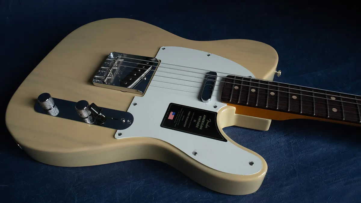 2026 Fender American Vintage 1963 Telecaster Vintage Blonde - Gbase