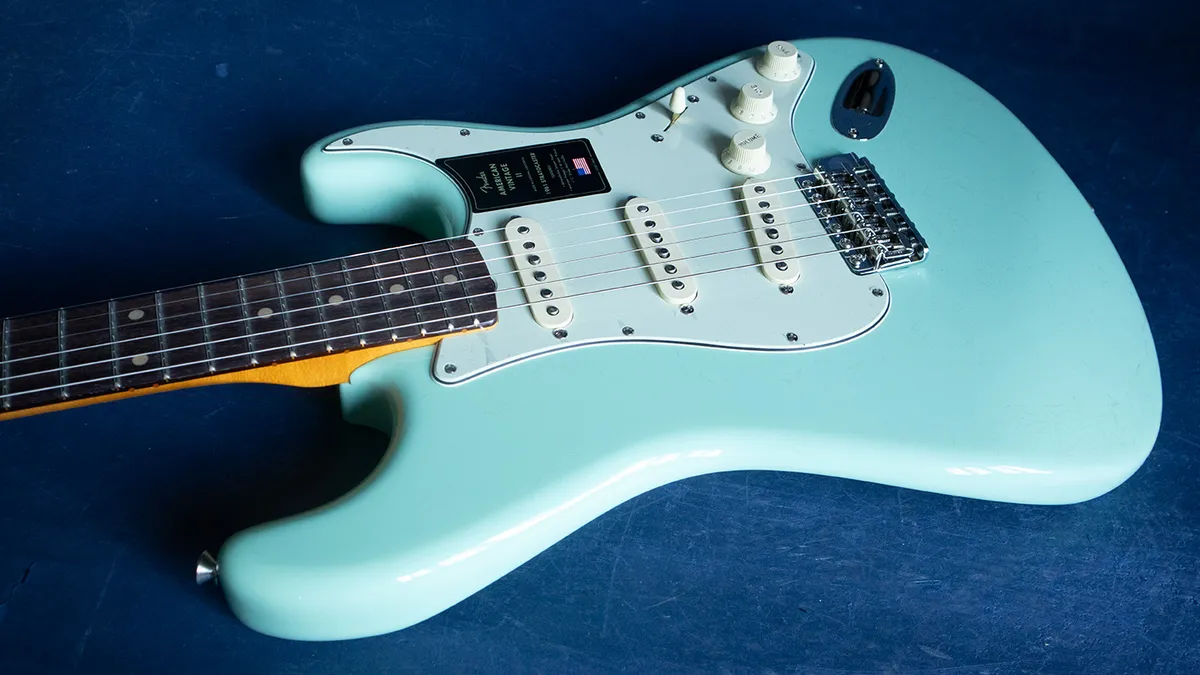 2026 Fender American Vintage II Stratocaster Surf Green - Gbase