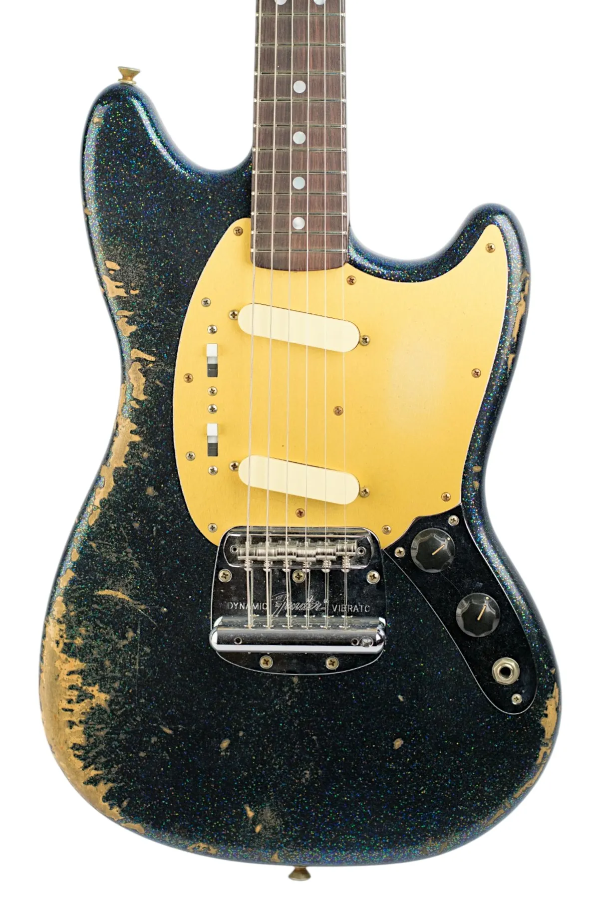 2026 Fender Custom Shop '60s Mustang Heavy Relic Holoflake - Gbase