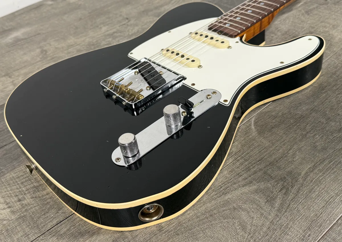 2026 Fender Custom Shop B4 LTD Hotshot Telecaster Custom Black - Gbase