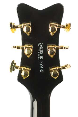 2026 Gretsch Synchromatic Falcon Hollowbody Single-Cut Gloss Black