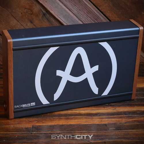 Arturia RackBrute 6U Case Eurorack Nero Con Alimentatore - 176HP Per Il Tuo Sintetizzatore Modulare - 3