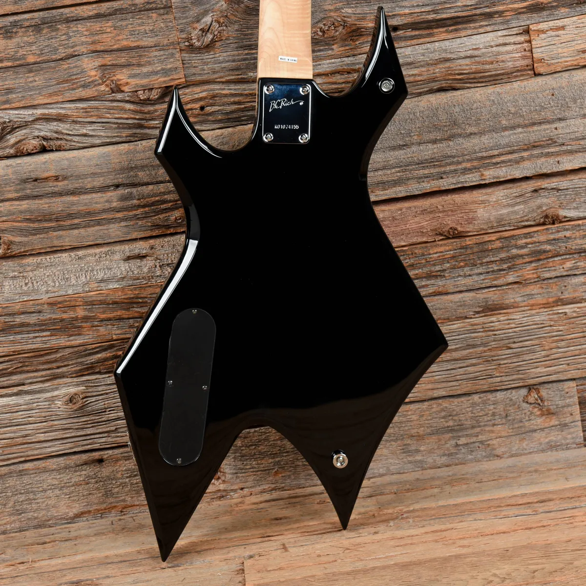 B.C. Rich Bronze Series Warlock Bass Black - Gbase