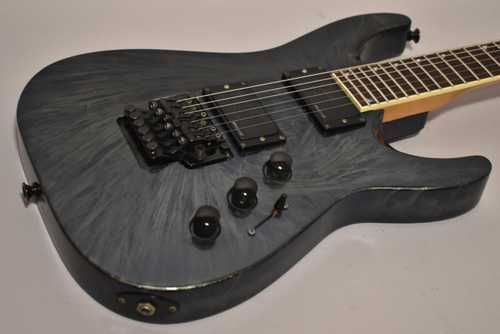 c.2000's Jackson MG Series DKMG Dinky Blue Swirl MIJ - Gbase