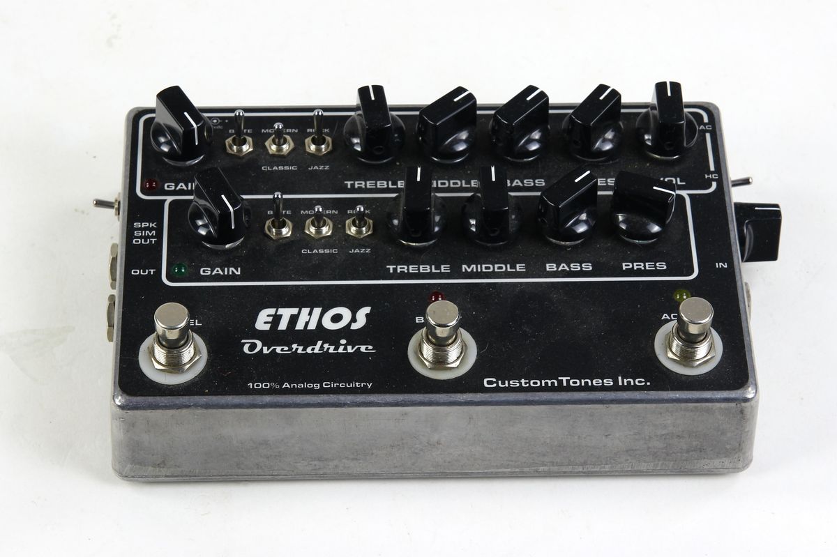 CUSTOM TONES ETHOS OVERDRIVE 初期 Used Custom Tones ethos overdrive Effect Pedal | Guitar Center