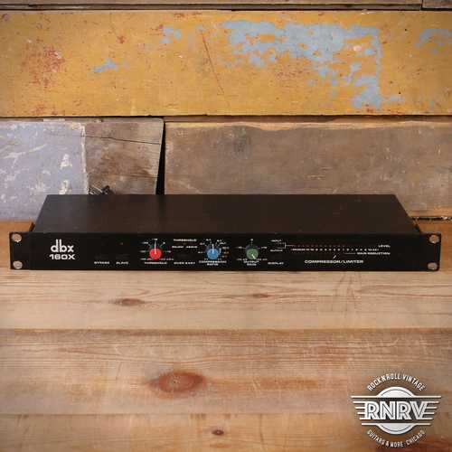 Dbx DBX 160X Compressor Limiter P A Sound Reinforcement Rock N dbx-dbx-160x-compressor-limiter-p-a-sound-reinforcement-rock-n
