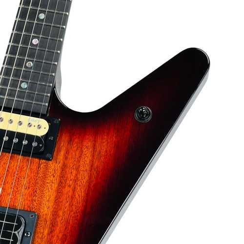 Dean USA Custom Shop ML Floyd Rose Mahogany - Trans Brazilia - Gbase