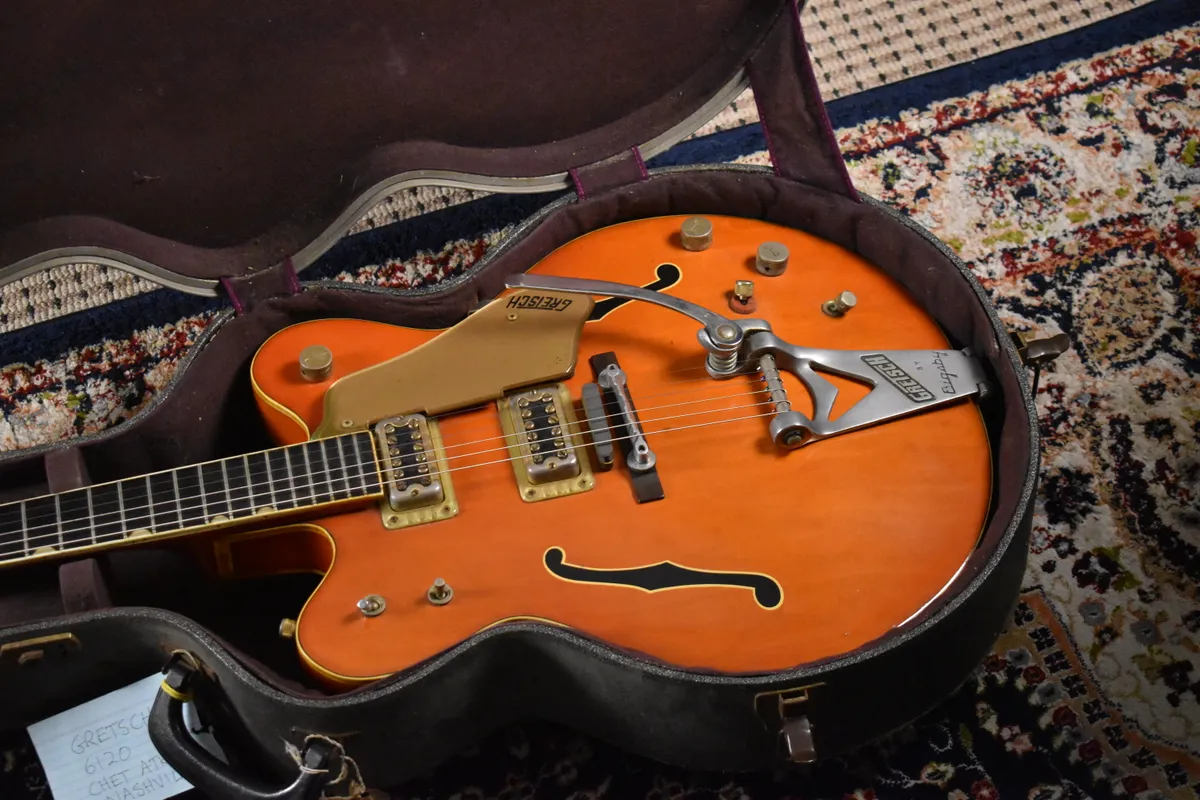 1964 Gretsch 6120 Chet Atkins Orange - Gbase