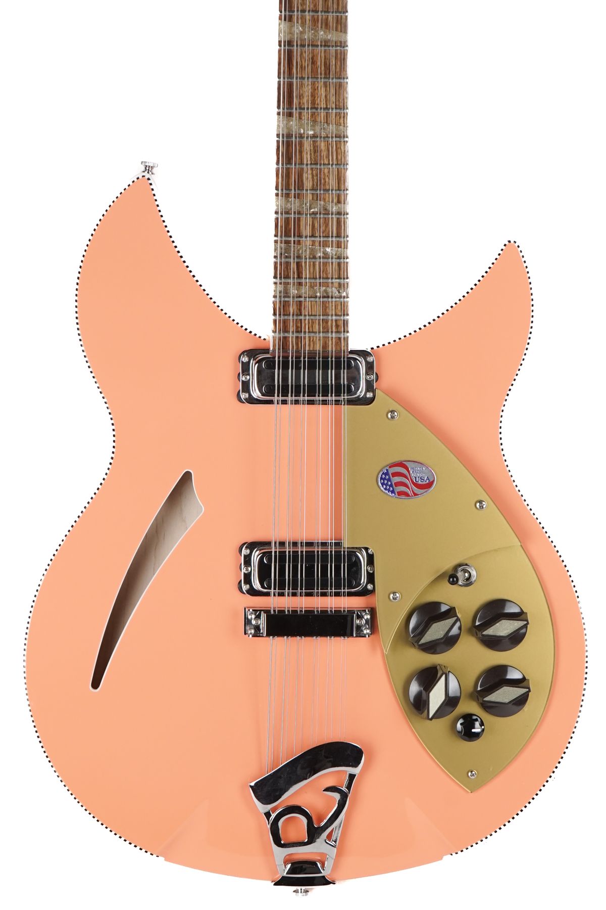 Rickenbacker 360 ナチュラルカラー 2025 Rickenbacker 360/12 12 String WB CB VP Coral Glo - Gbase