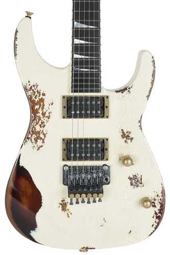 Jackson Custom Shop Soloist Nitro Relic Vanilla Shake Over 3 Color