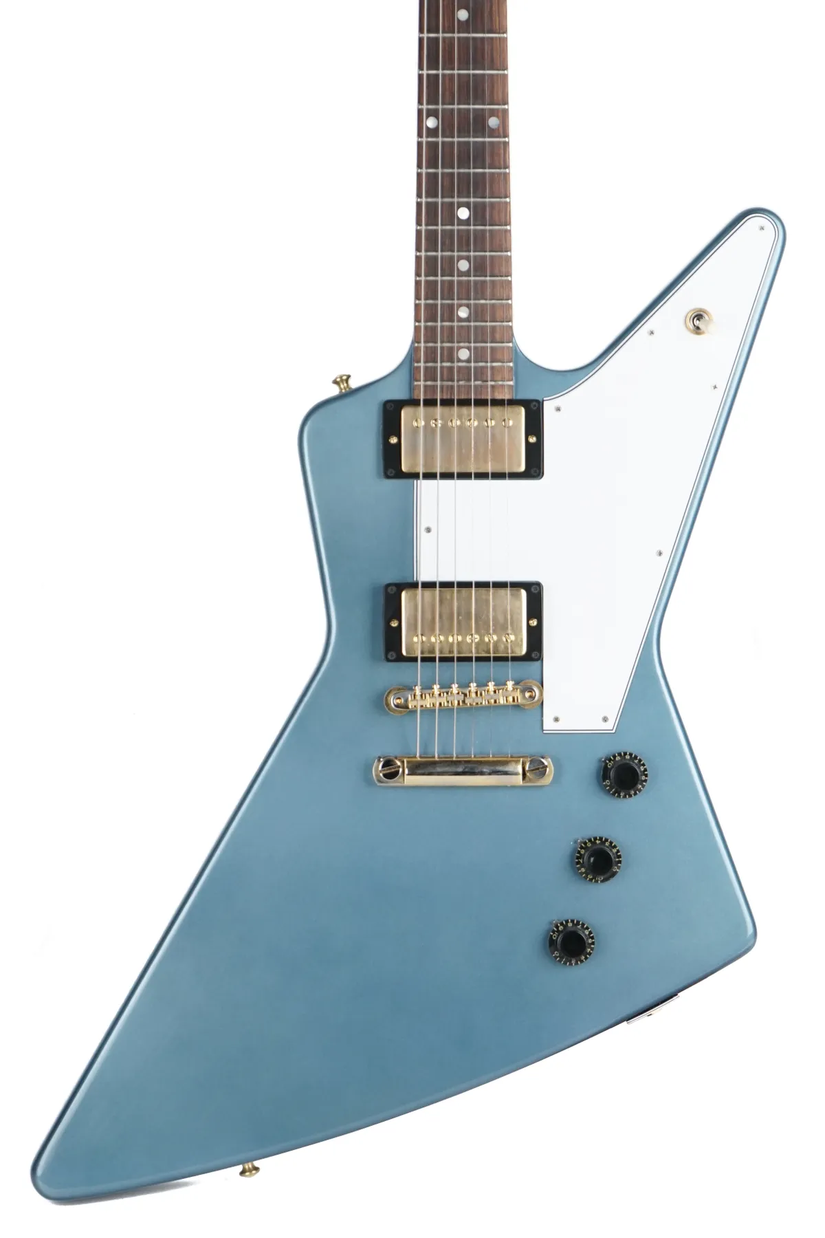 2024 Gibson Custom 1958 Korina Explorer VOS Antique Pelham Blue