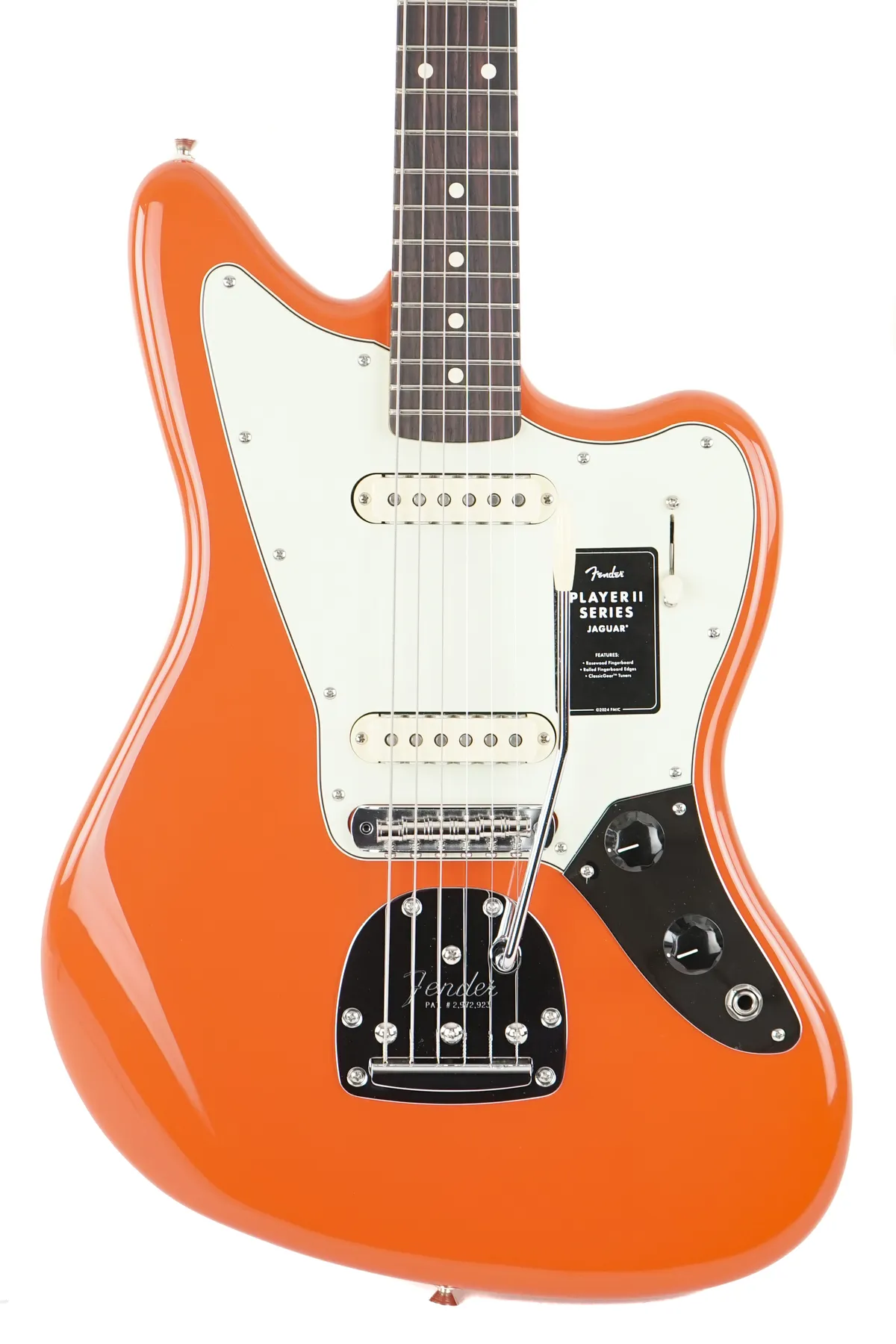 Fender Player II Jaguar Rallye Orange - Gbase