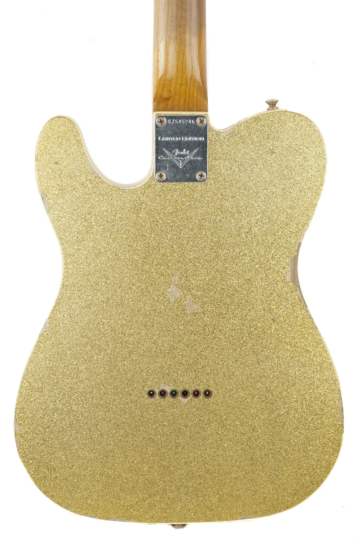 2019 Fender Custom Shop '61 Telecaster Custom Aged Gold Sparkle