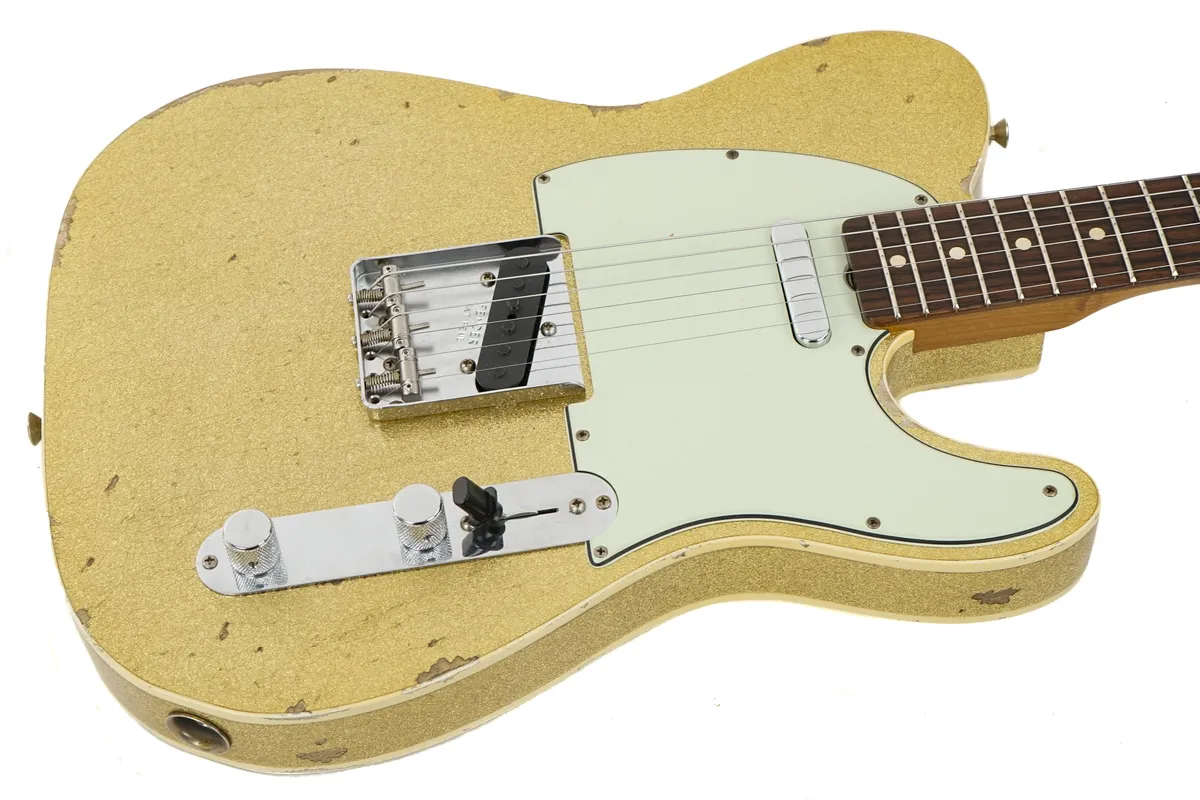 2019 Fender Custom Shop '61 Telecaster Custom Aged Gold Sparkle