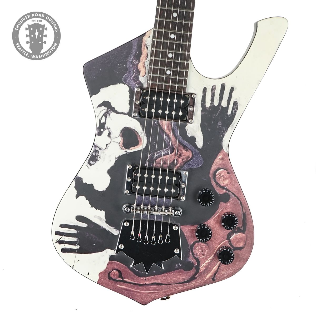 2004 Ibanez DMM1 Daron Malakian Iceman #12/300 Custom Graphic - Gbase