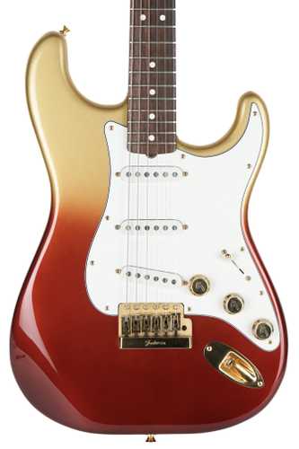 1982 Fender The Strat Stratoburst Red to Gold - Gbase