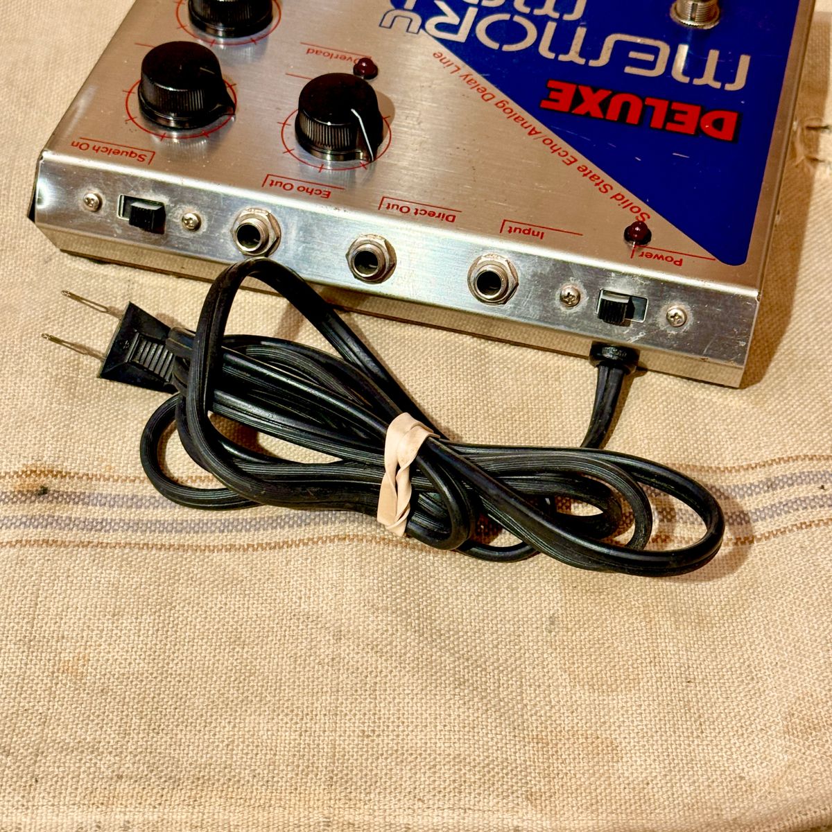 Electro Harmonix Deluxe Memory Man (2nd Version) Blue Label - Gbase
