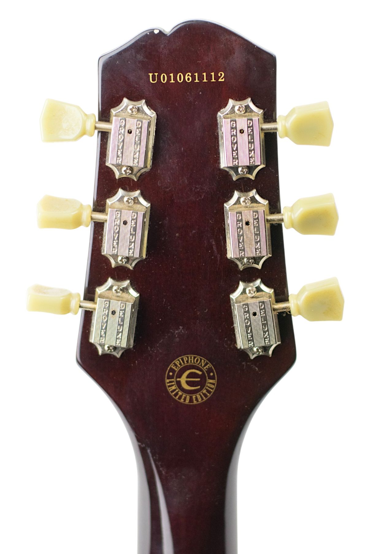 Epiphone Ltd Ed Les Paul Nuclear Extreme Purple Sparkle/White