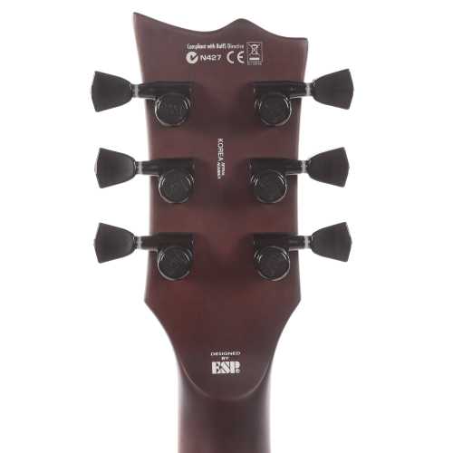 ec 1000t ctm tobacco sunburst satin ESP LTD EC-1000T Electric Guitar 1000T CTM ESP LTD EC-1000T CTM FM