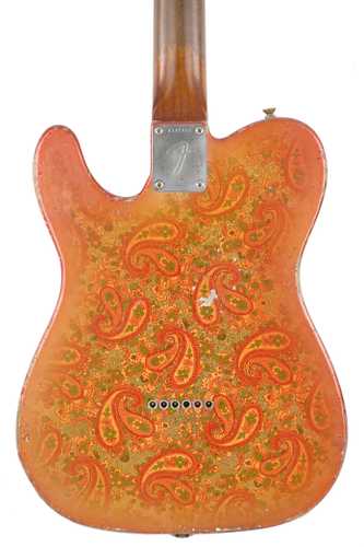 Fender Dale Wilson Masterbuilt 1967 Telecaster Tangerine Paisley