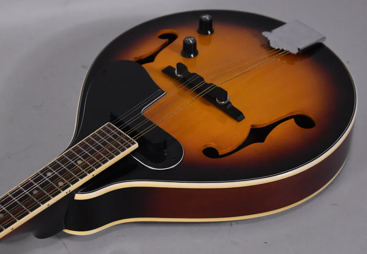 Fender FM-52E Electro-Acoustic Mandolin Sunburst w/HSC - Gbase