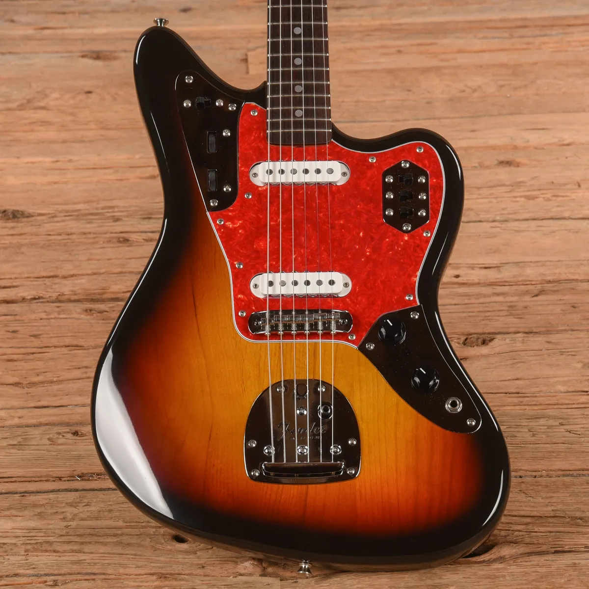 Fender Japan JG-66 Jaguar Reissue Sunburst - Gbase