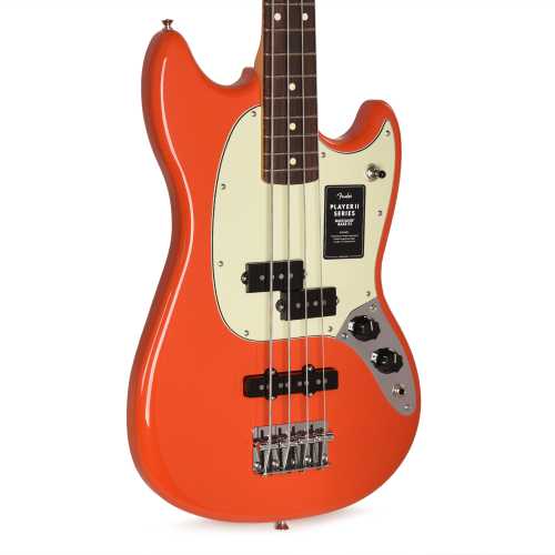 Fender Player II Mustang Bass PJ Rallye Orange - Gbase