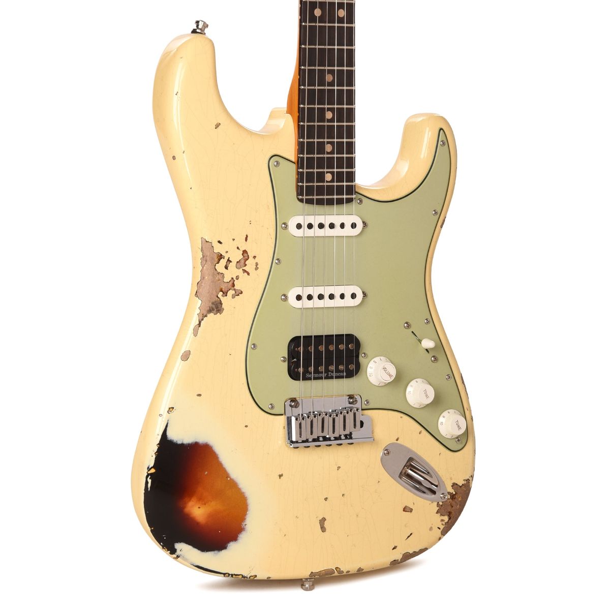 ★Custom HardRelic Sunburst Stratocaster★ Fender Custom Shop Limited Edition Custom Deluxe HB S-1