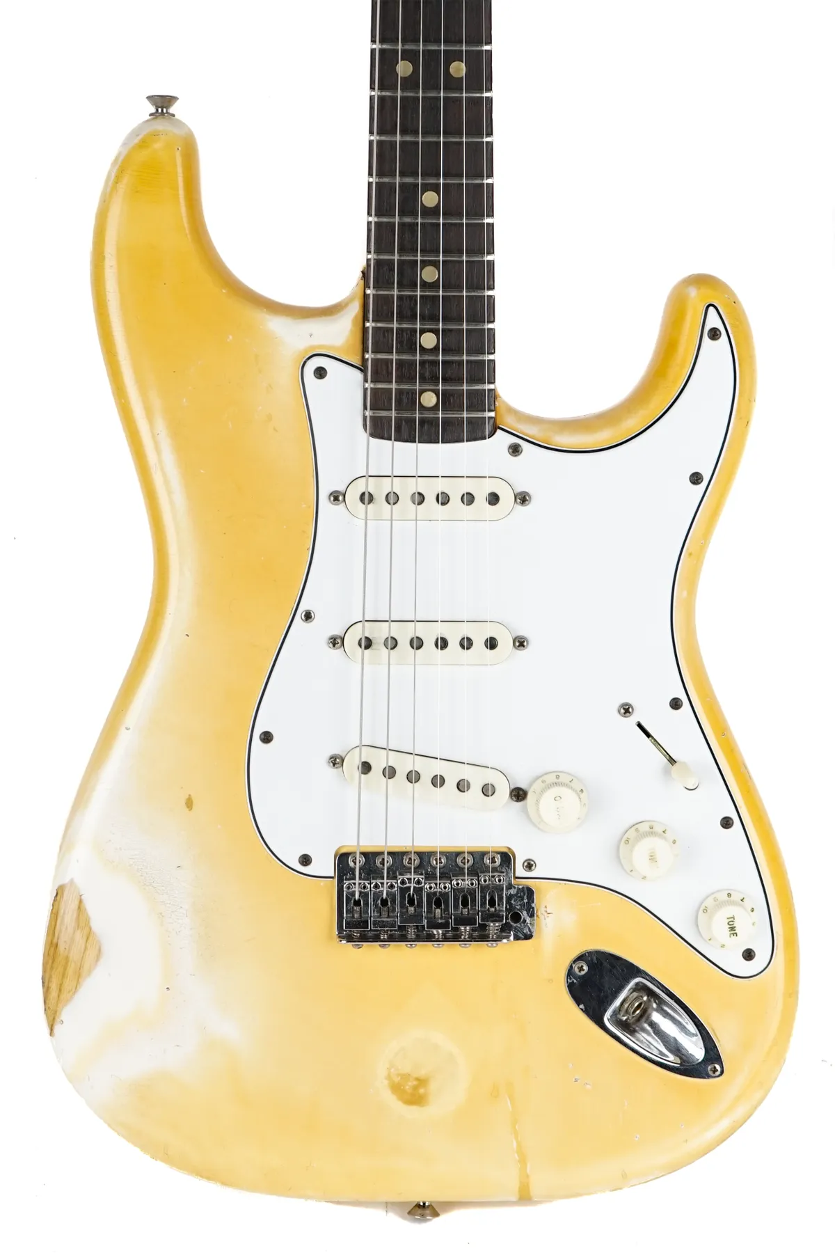 1975 Fender Stratocaster Olympic White - Gbase